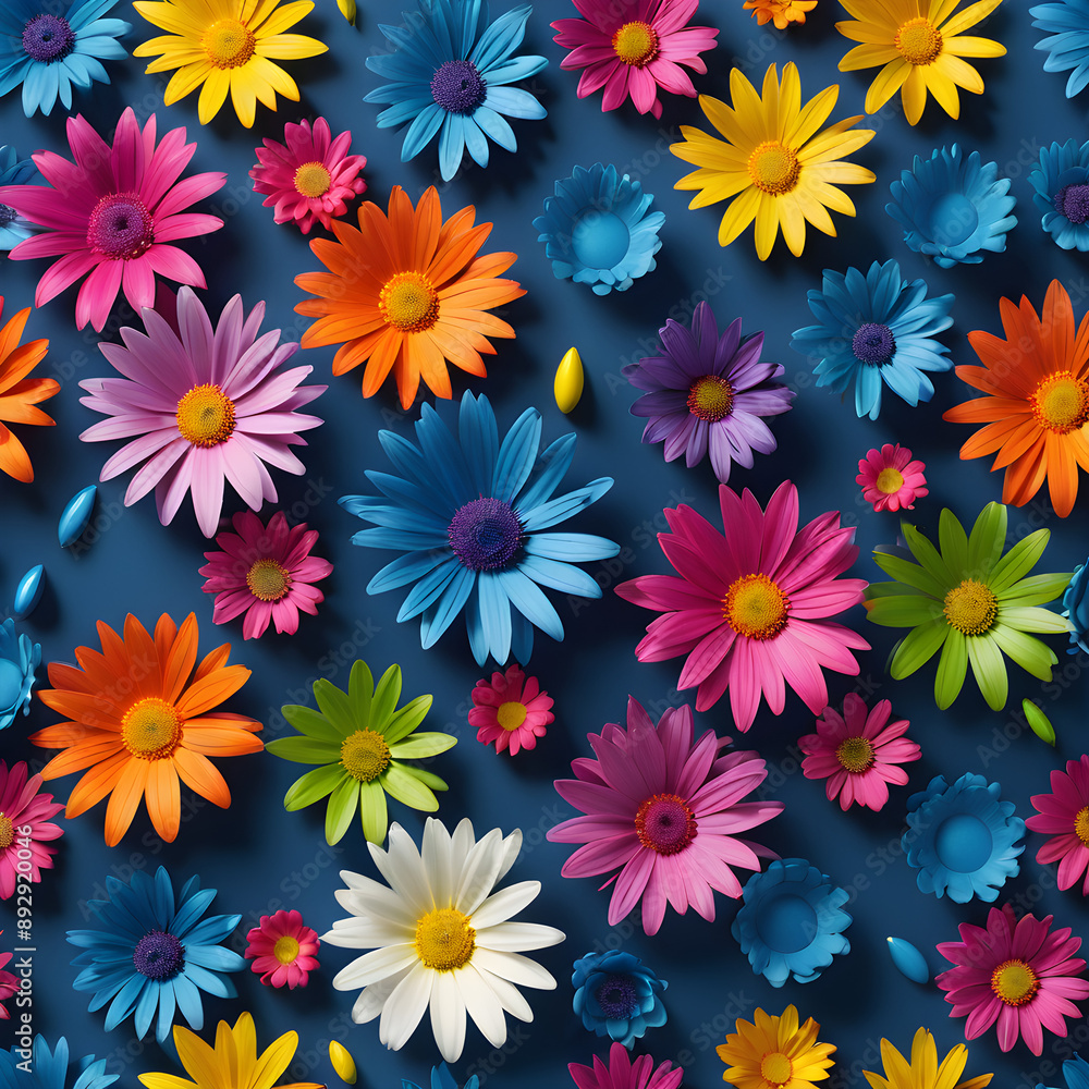 seamless pattern with flowers seamless pattern with flowers