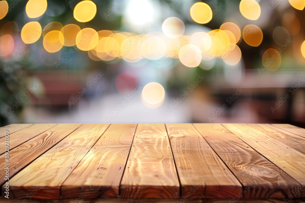 Christmas wooden table holiday background Christmas wooden table holiday background