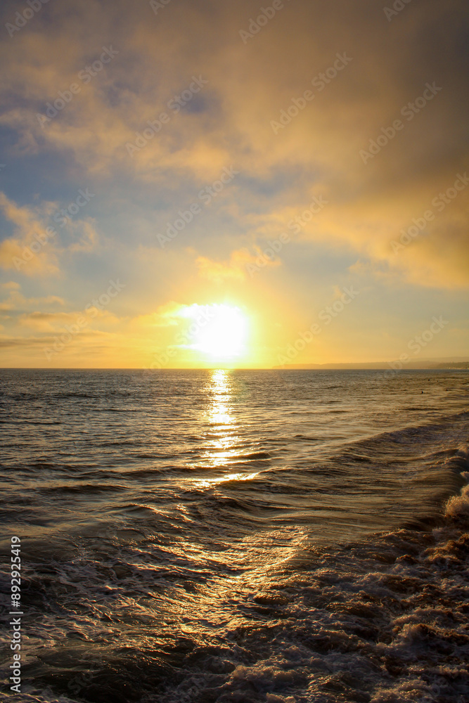 Obraz premium sunset on the sea