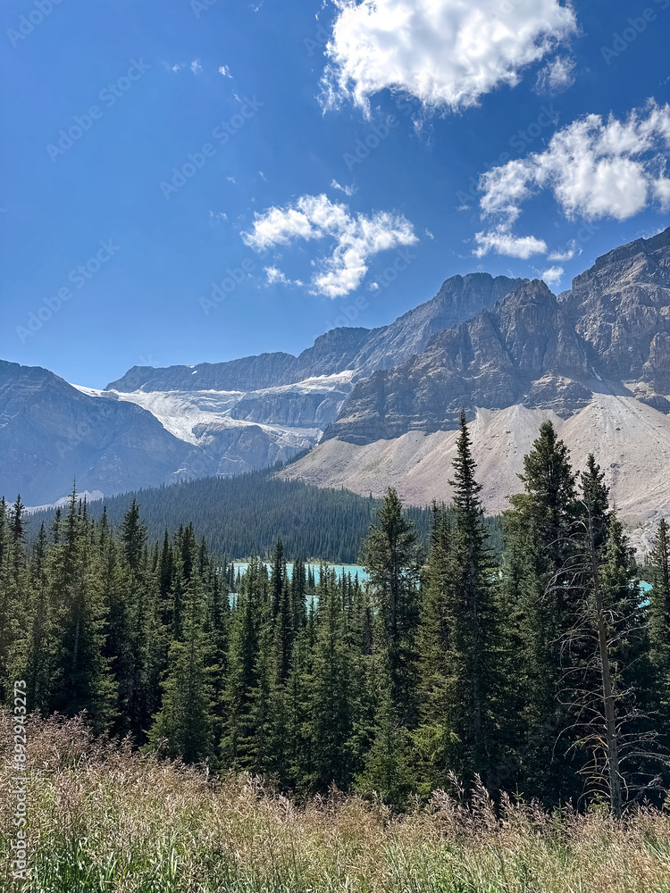 Canadian Rockies, Banff National Park, Alberta, Canada in summer. Canadian Rockies, Banff National Park, Alberta, Canada in summer.