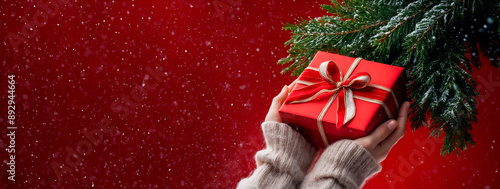 Marketing de Natal: Imagem Customizável com Presentes