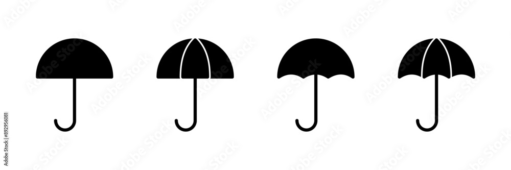 umbrella icon vector isolated on white background. Umbrella vector icon umbrella icon vector isolated on white background. Umbrella vector icon