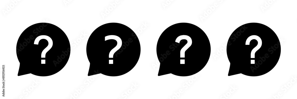 Question Icon vector isolated on white background. Question mark sign. help icon. Faq Question Icon vector isolated on white background. Question mark sign. help icon. Faq
