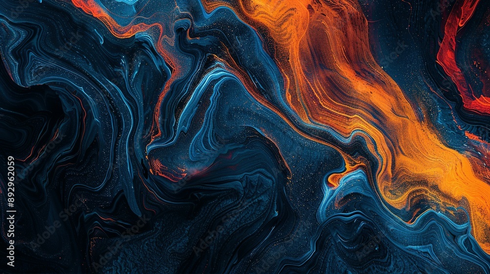 Abstract Vibrant Color Waves on a Dark Blue Orange Red Grainy Texture Background with Black Backdrop and Wide Banner Header Design Abstract Vibrant Color Waves on a Dark Blue Orange Red Grainy Texture Background with Black Backdrop and Wide Banner Header Design