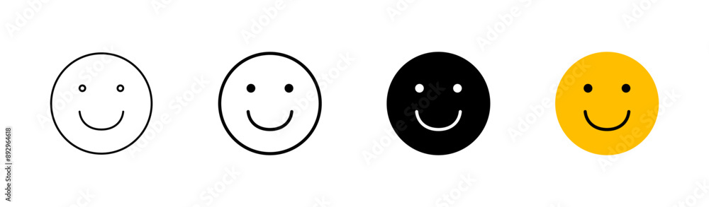 smile icon set. smile emoticon icon. feedback smile icon set. smile emoticon icon. feedback