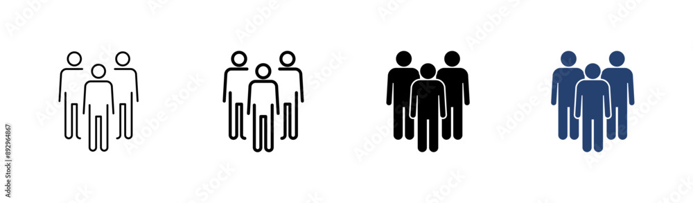 People icon set. person icon vector. User Icon vector. team symbols People icon set. person icon vector. User Icon vector. team symbols