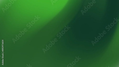 Solid green background with slight gradient. 