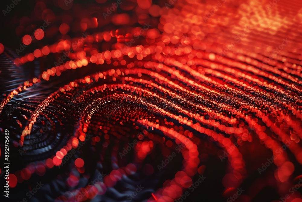 Red Bokeh Abstract Background Red Bokeh Abstract Background