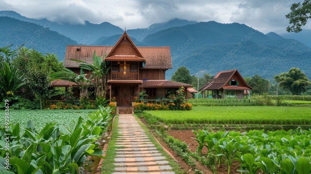 Agro-Tourism: A specialized tourism industry offering visitors the chance to immerse in farm life, engage in farming activities, and understand rural customs and food production.
Agro-Tourism: A specialized tourism industry offering visitors the chance to immerse in farm life, engage in farming activities, and understand rural customs and food production.