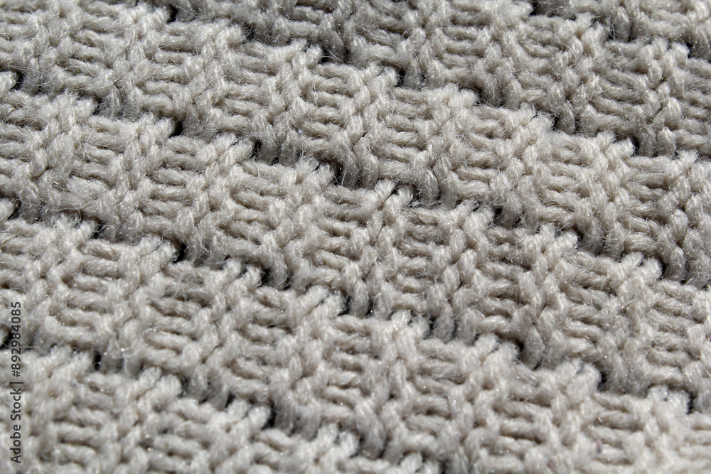 Close-up of textured knitted fabric abstract background Close-up of textured knitted fabric abstract background