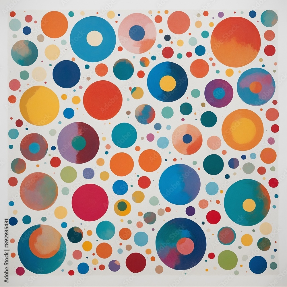 seamless pattern with circles seamless pattern with circles