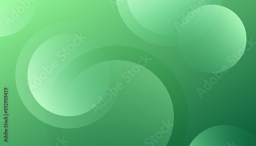 Abstract green gradient background with circles.   vector illustration for poster, web, cover, greeting, card, promotion, EPS 10
