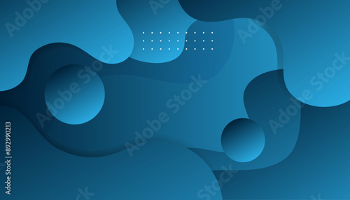 Minimalist blue banner background. It is suitable for posters, flyers, websites, covers, banners, advertising