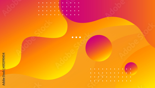 Orange pink abstract background.  Creative illustration for poster, web, landing, cover, greeting, EPS 10
