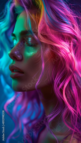 Women transmitting beauty