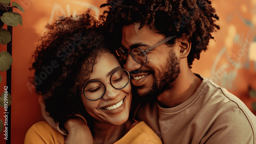 Happy, harmonious couples