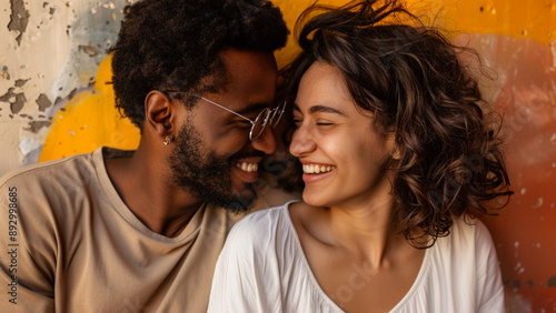 Happy, harmonious couples