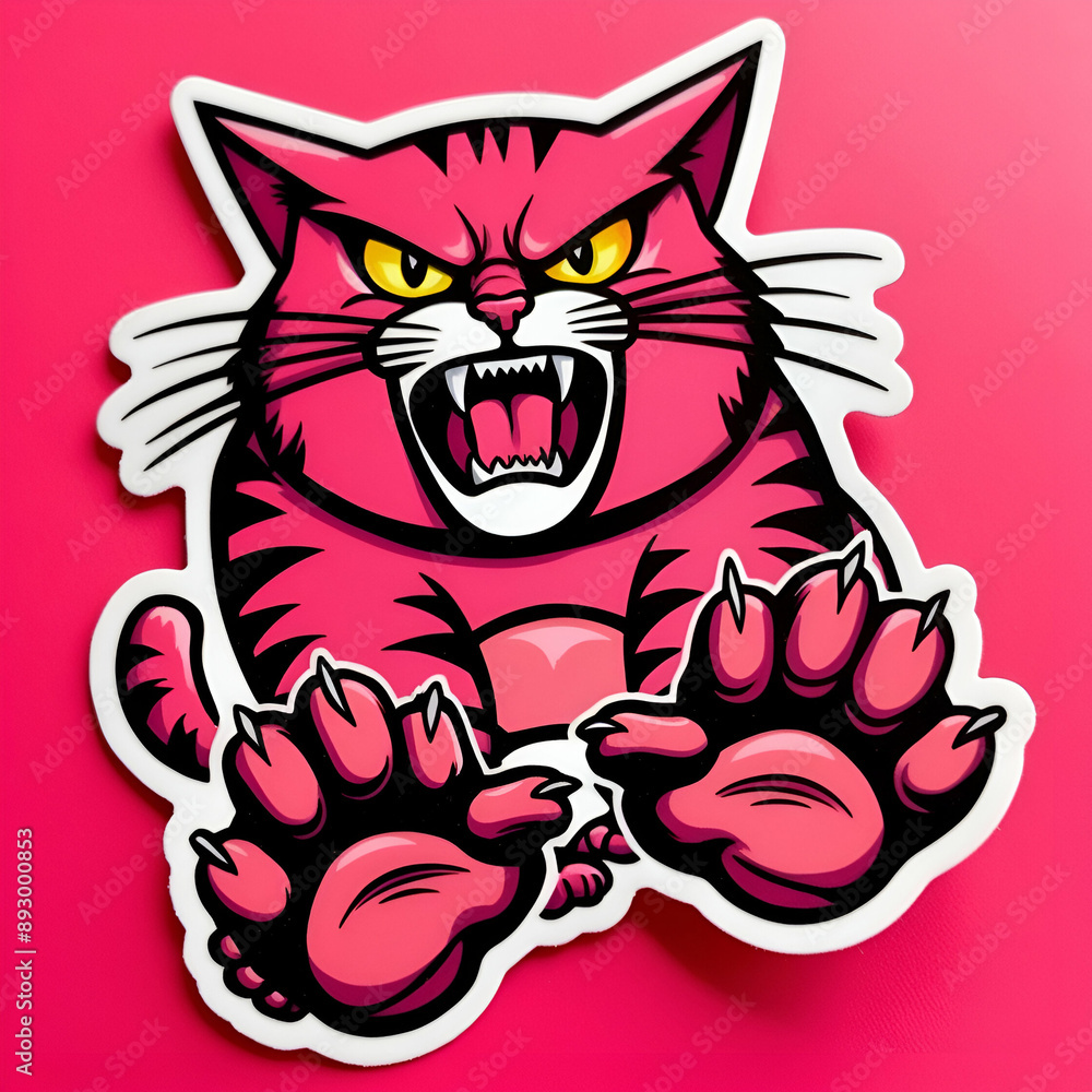 angry cat angry cat