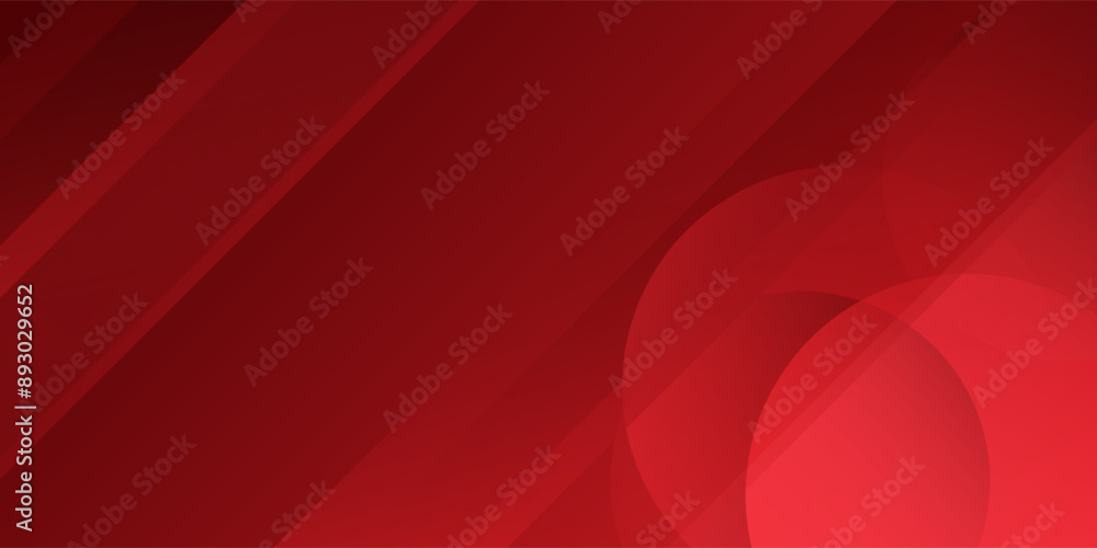 Obraz premium Red abstract background. Dynamic shapes composition. Eps10 vector background