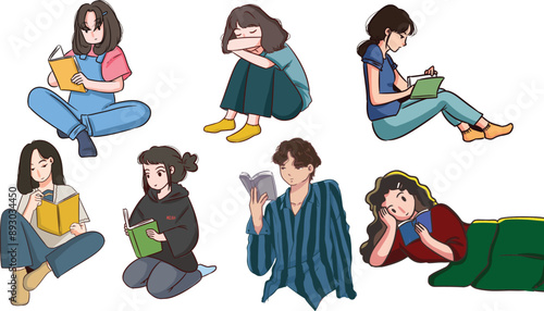 Read a Book with Mood