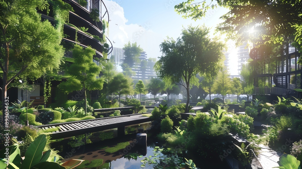 Futuristic Urban Park: Addressing Social Instability through Green Spaces and Community Engagement Futuristic Urban Park: Addressing Social Instability through Green Spaces and Community Engagement