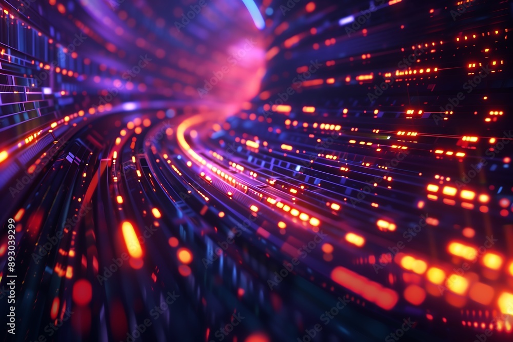 digital abstract background. It appears to be a representation of data streams, or information flowing through a network. digital abstract background. It appears to be a representation of data streams, or information flowing through a network.