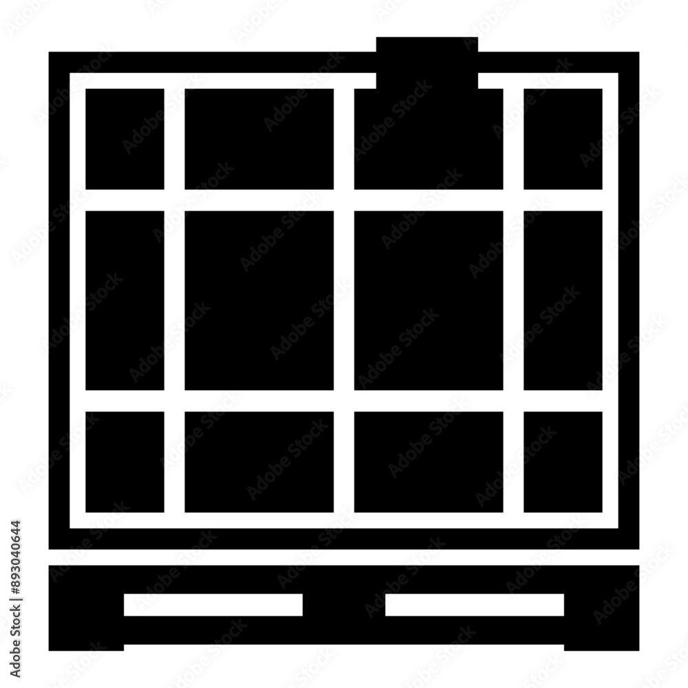 Industrial and Chemical Storage Icon Vector Illustration Industrial and Chemical Storage Icon Vector Illustration