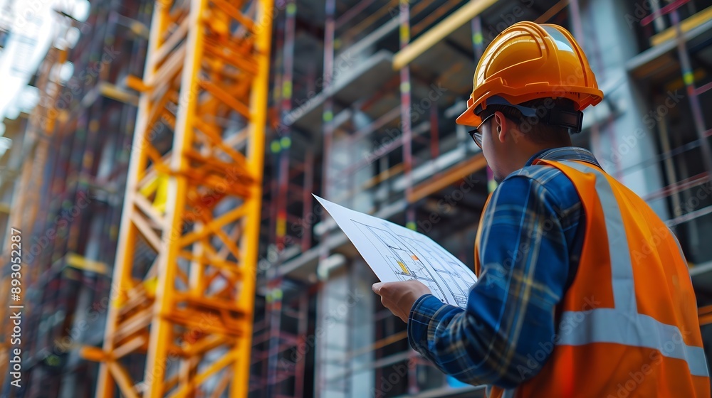 Builder inspection consultancy Inspector checking material and structure in construction : Generative AI Builder inspection consultancy Inspector checking material and structure in construction : Generative AI