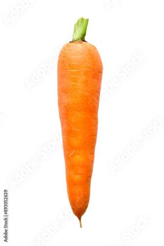 carrot on transparent isolated background