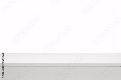 Minimalist White Surface - Ideal Product Mockup Background for Clean  Professional  and Modern Branding Designs