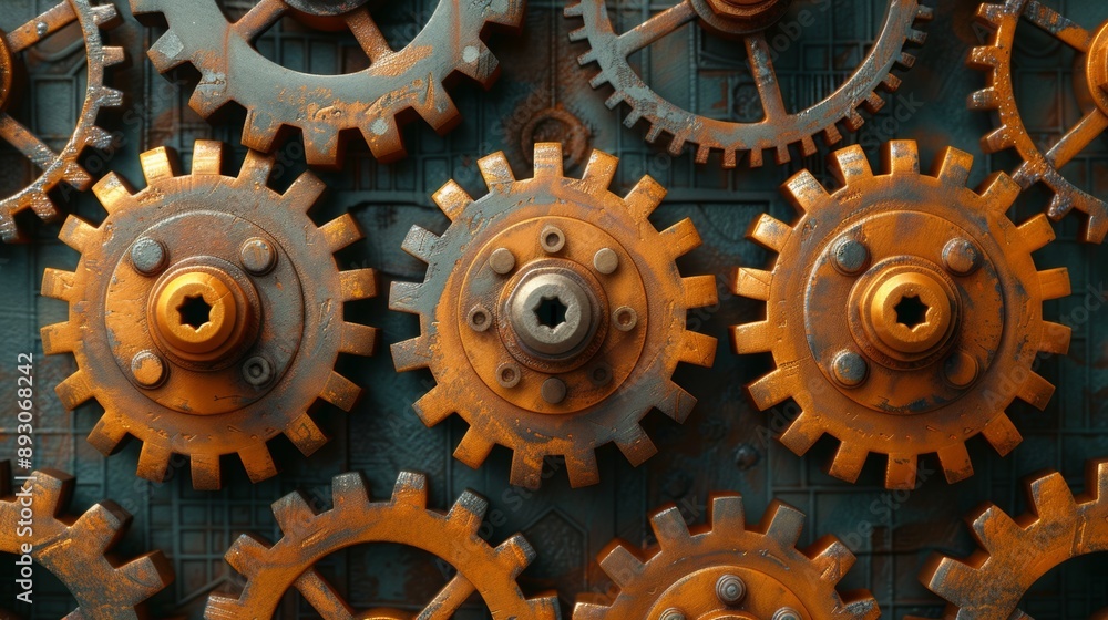 Details of the gears black gold style photos with metal style as the theme. Details of the gears black gold style photos with metal style as the theme.
