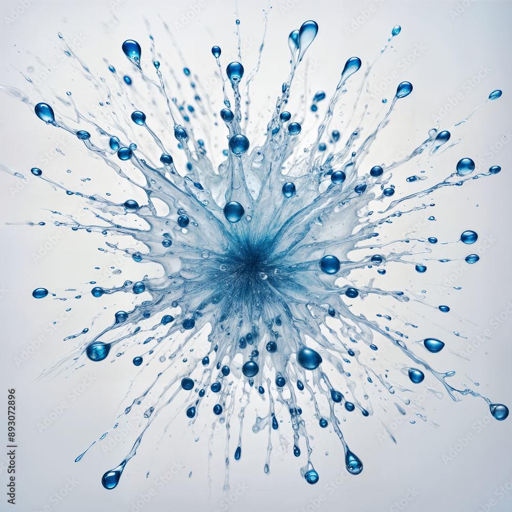 Obraz premium water splash