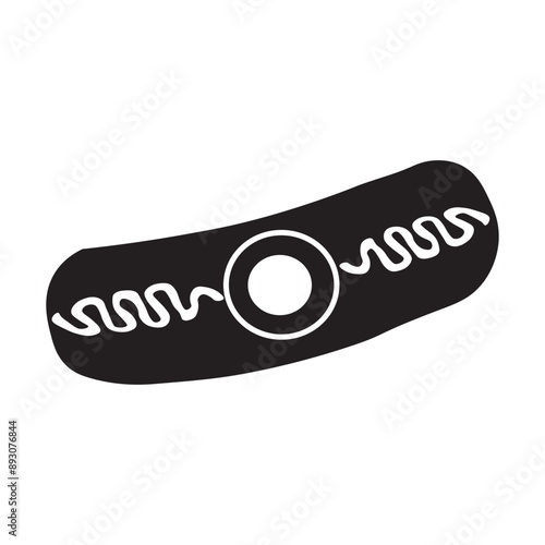 bacillus anthracis glyph icon 
