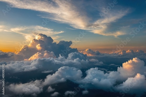 Thick clouds