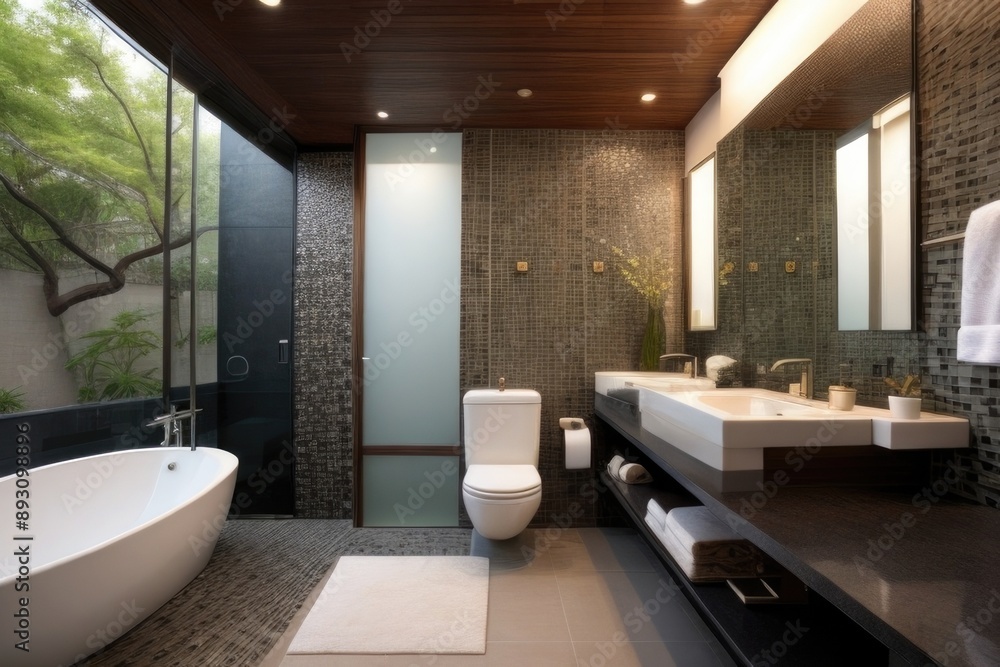Asian Bathroom style Asian Bathroom style