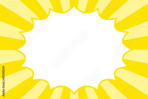 An impactful background of concentrated lines