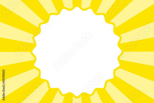 An impactful background of concentrated lines