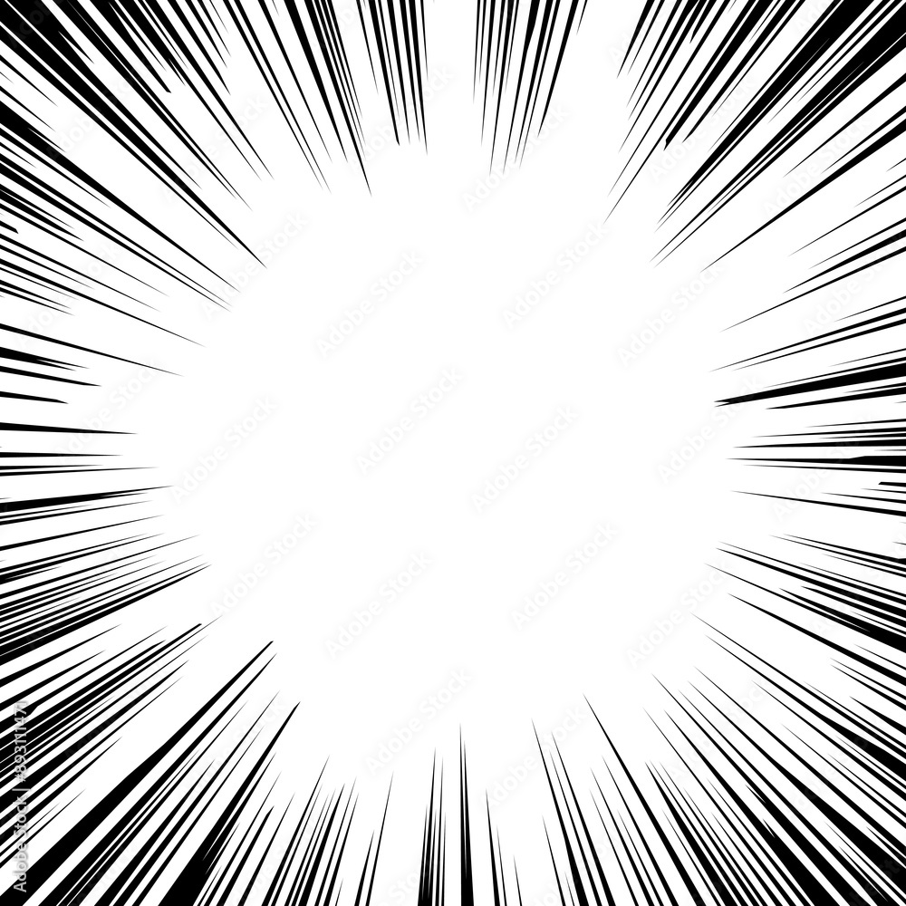 An impactful background of concentrated lines An impactful background of concentrated lines