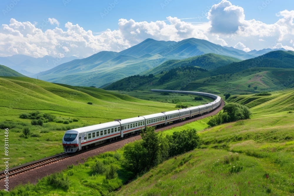 A train equipped with GPS technology embarks on leisure trips, offering passengers a seamless and enjoyable travel experience. A train equipped with GPS technology embarks on leisure trips, offering passengers a seamless and enjoyable travel experience.