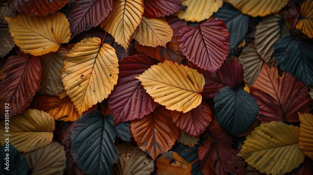 Autumn Leaf Texture. Autumn Leaf Texture.