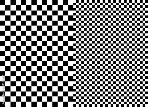 black and white checkerboard pattern vector