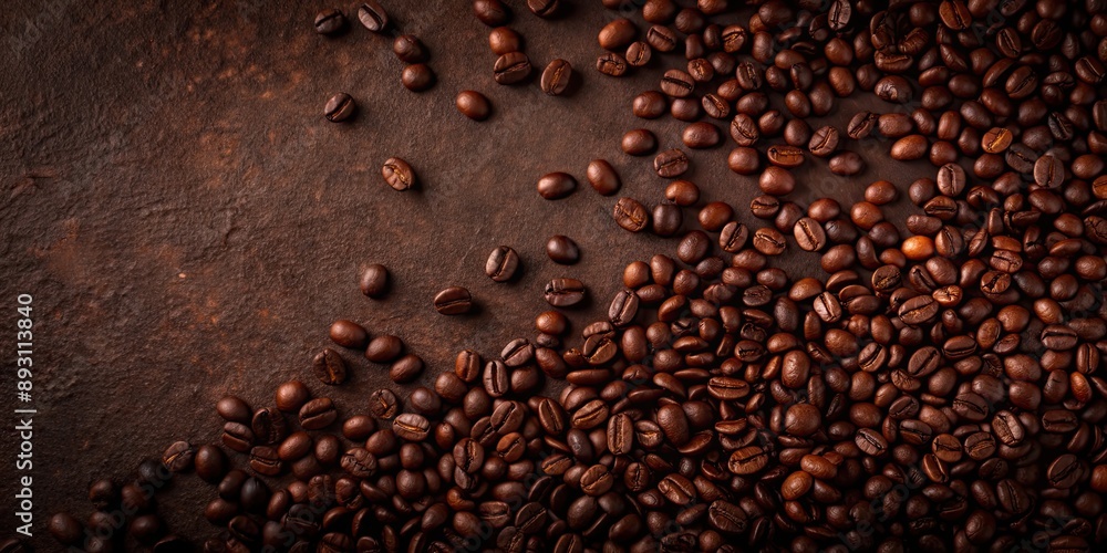 Coffee beans scattered on a dark background, coffee, beans, dark, background, roasted, aroma, caffeine, drink, brown, texture Coffee beans scattered on a dark background, coffee, beans, dark, background, roasted, aroma, caffeine, drink, brown, texture