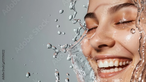 Natural moisturizing skin care: The happiness of clear water drops, the road ...