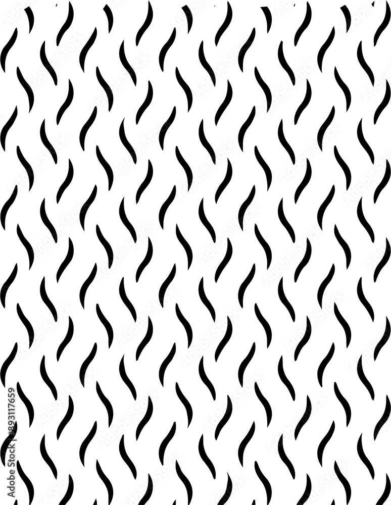 Vector seamless pattern. Modern stylish texture with wavy stripes. Geometric abstract background. Vector seamless pattern. Modern stylish texture with wavy stripes. Geometric abstract background.