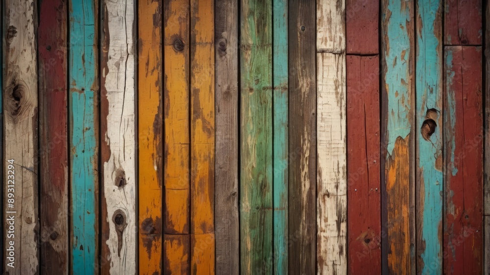 Colorful Wood Background Texture. Colorful Wood Background Texture.