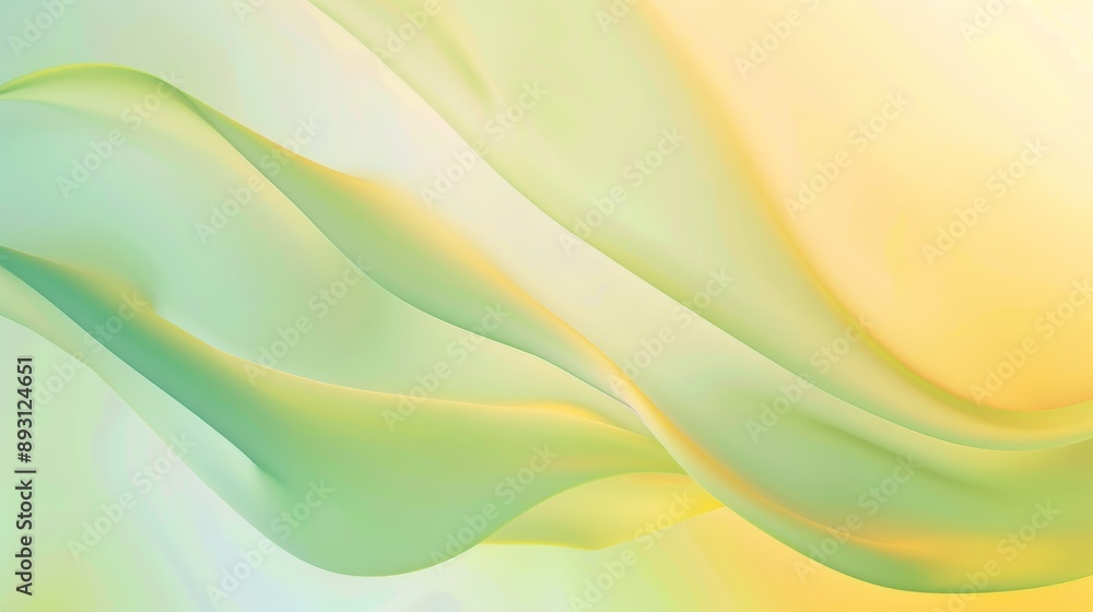 Abstract Green and Yellow Gradient Background. Abstract Green and Yellow Gradient Background.