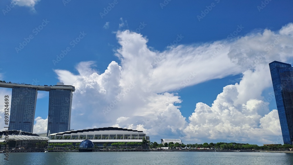 Obraz premium Pretty and Cute Cloud In Singapore