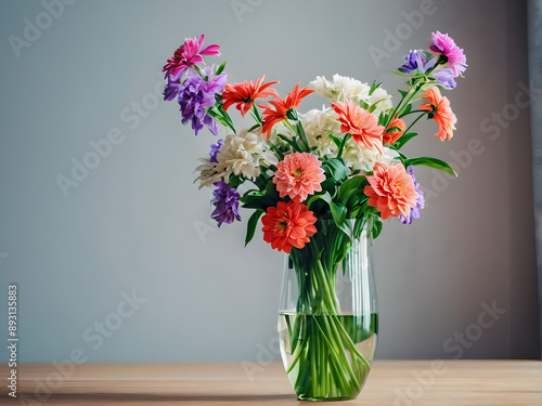 Wallpaper Mural Beautiful flower in the vase Torontodigital.ca