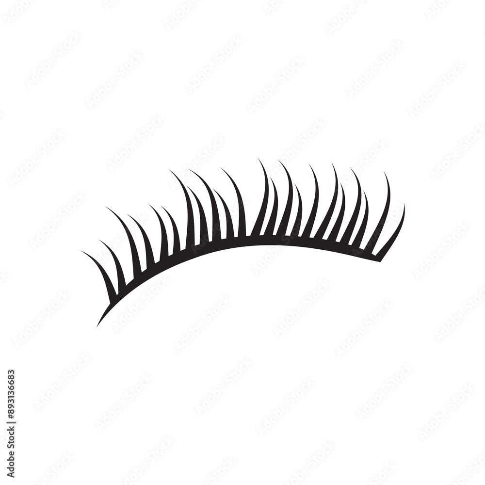 eyelash logo icon eyelash logo icon