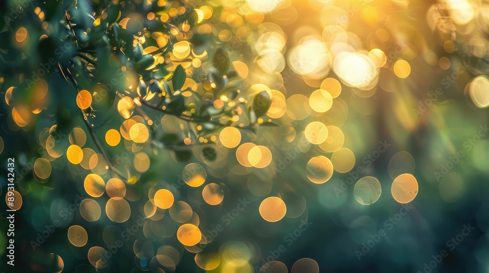 Obraz premium Sunlit Bokeh